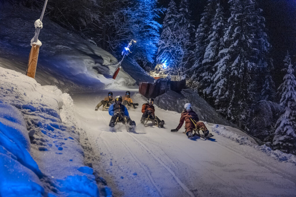 Familienpiste nachtrodeln